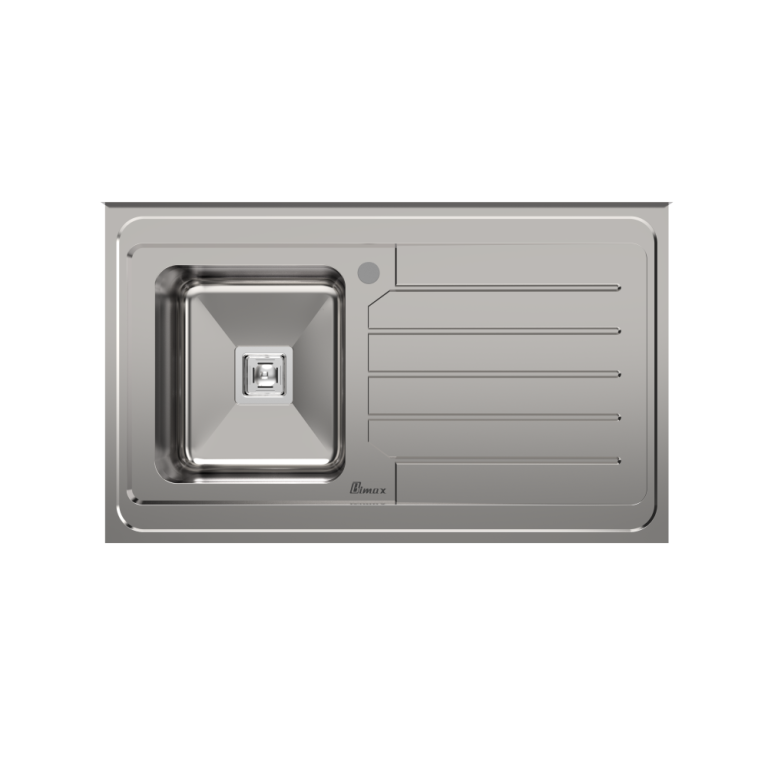 سینک ظرفشویی روکار بیمکث مدل BS937 سمت چپ