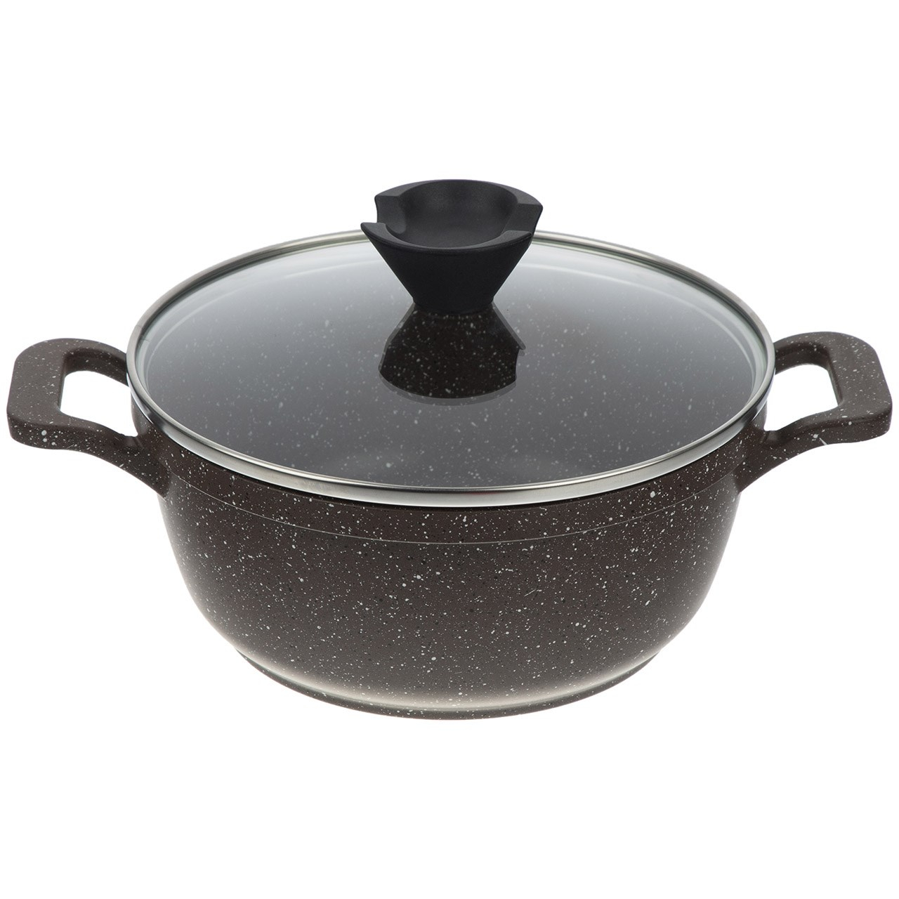 قابلمه گرانیت کاندید مدل پروانه سایز 20 سانتی‌متر با پوشش دو طرفه