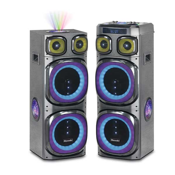 اسپیکر حرفه‌ای مکسیدر MX-DJ 2122 با چهار ساب‌ووفر 12 اینچی مدل CN-12E31