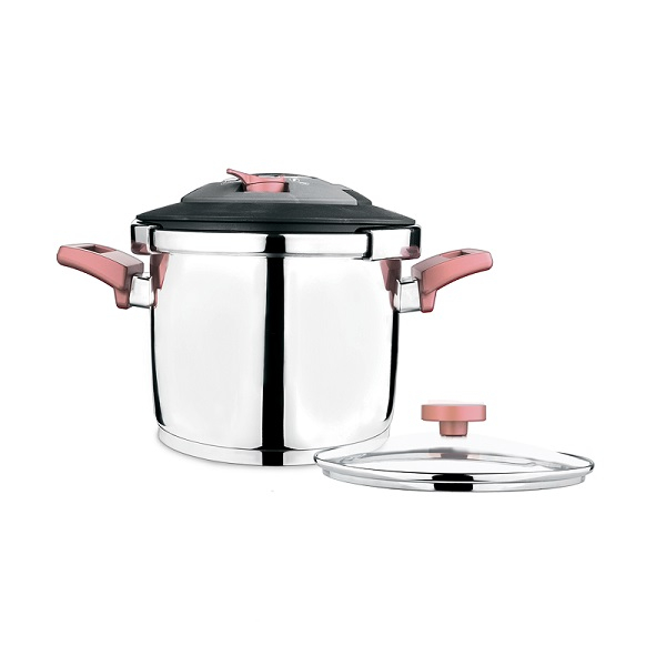 زودپز ۶ لیتری کاندید مدل فونیکس با درب پیرکس