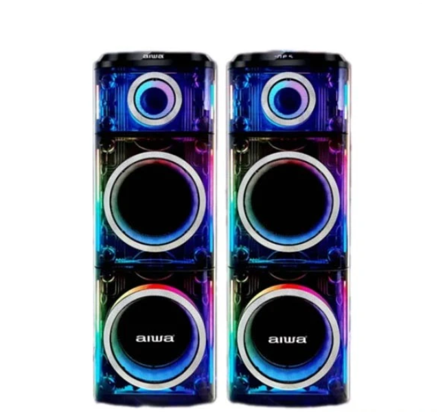 اسپیکر حرفه‌ای آیوا مدل AW-X2120DSP PRO مجهز به چهار ساب‌ووفر ۱۲ اینچی