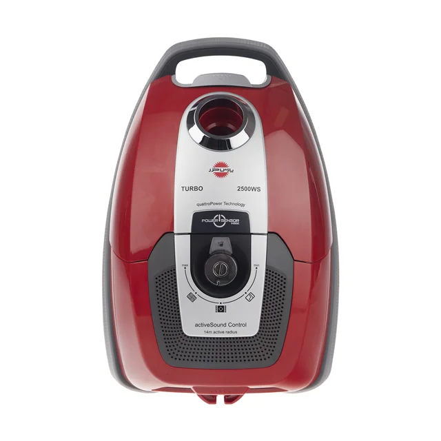 جاروبرقی پارس خزر Turbo 2500WS با موتور قدرتمند و کیسه قابل شستشو