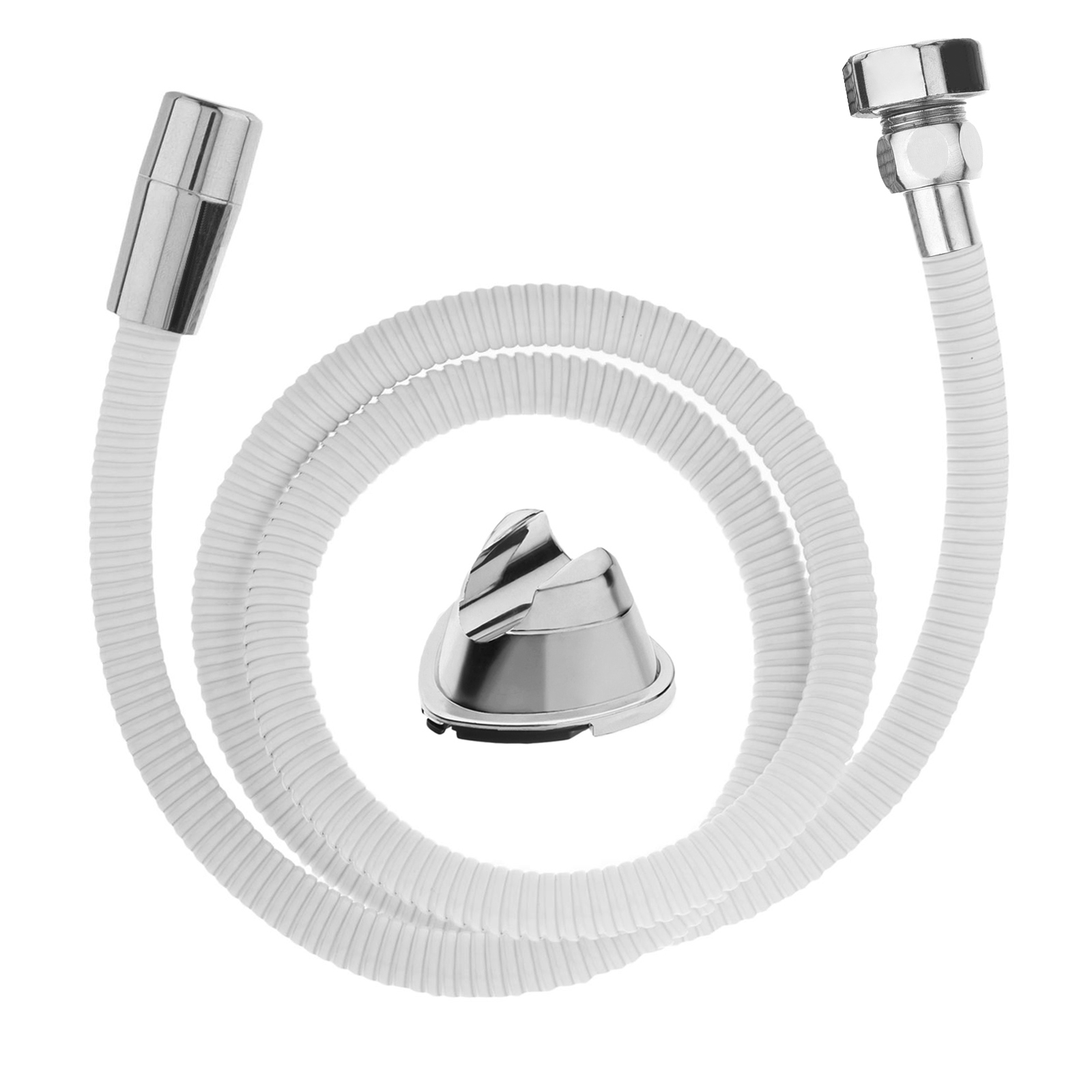 شلنگ توالت سفید کیان مدل ریزبافت کد WK