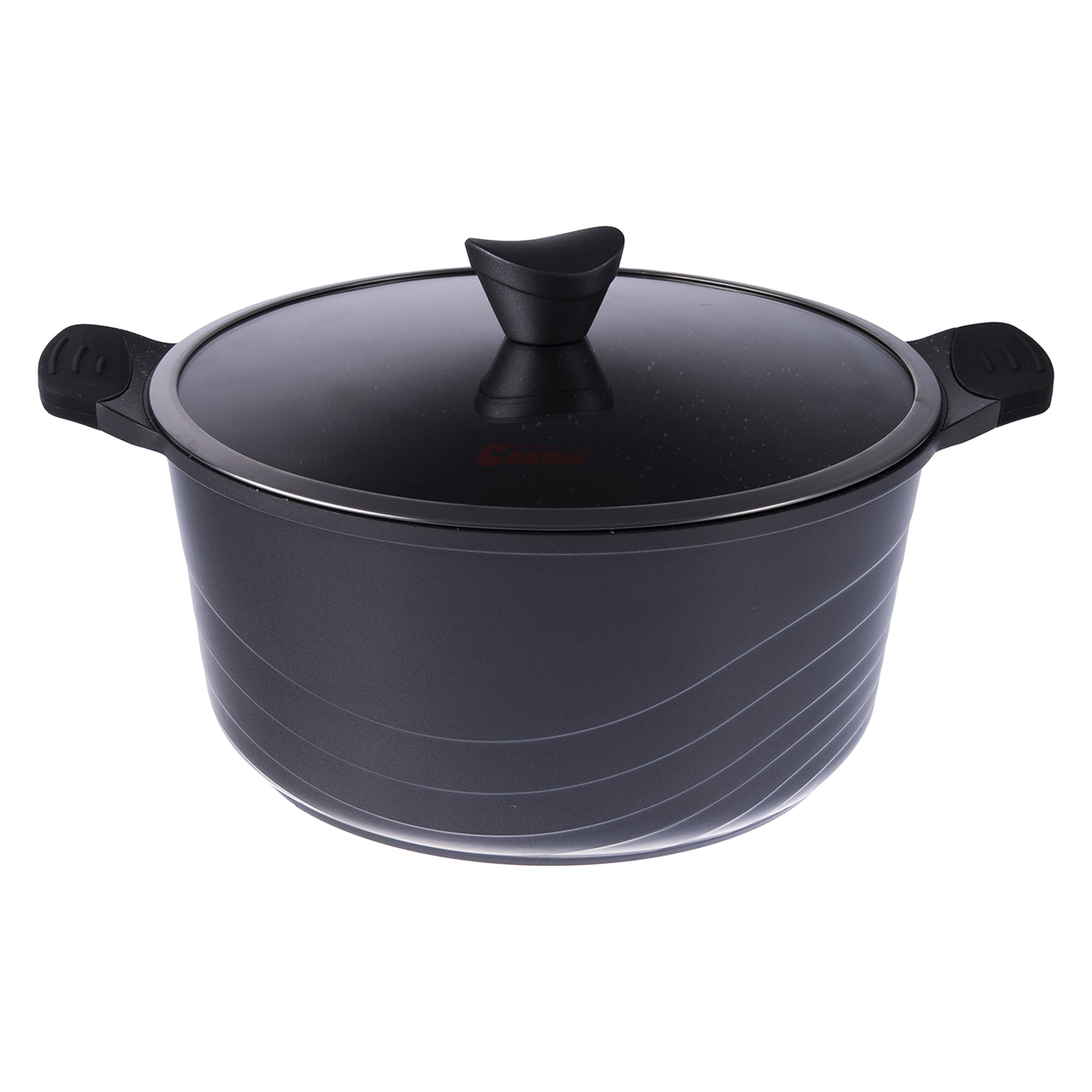 قابلمه تک کاندید مدل اوشن سایز ۲۸ رنگ خاکستری دودی