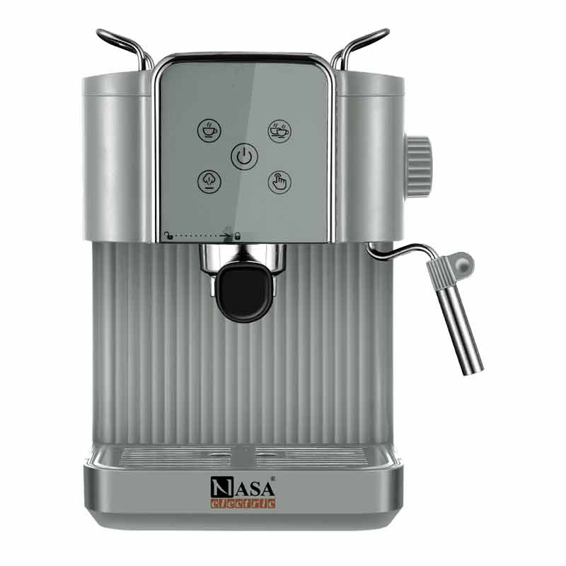 اسپرسوساز خانگی ناسا الکتریک مدل NS-538 رنگ خاکستری
