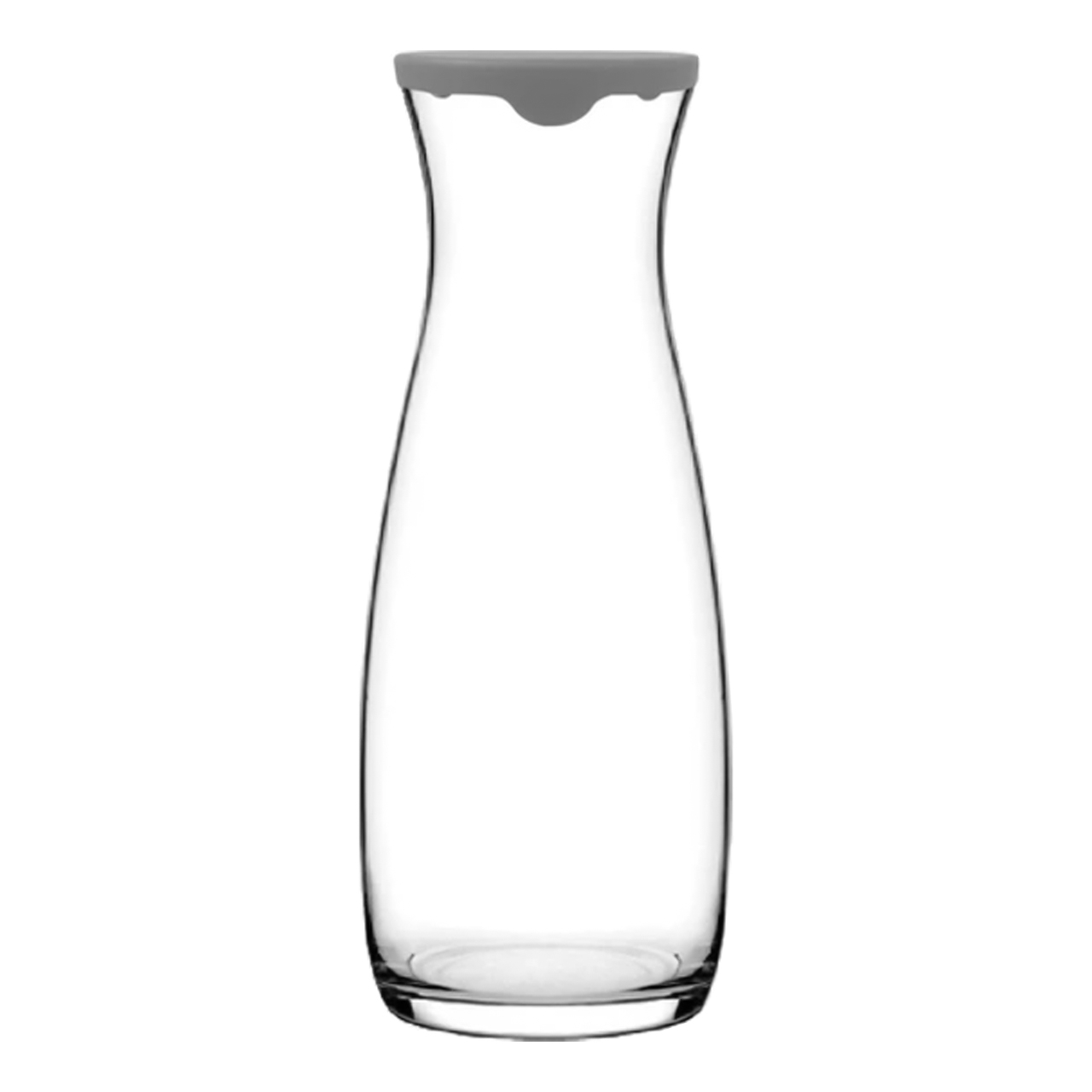 بطری شیشه‌ای پاشاباغچه مدل آمفورا طرح گلدار ظرفیت 1180 میلی‌لیتر کد 43813