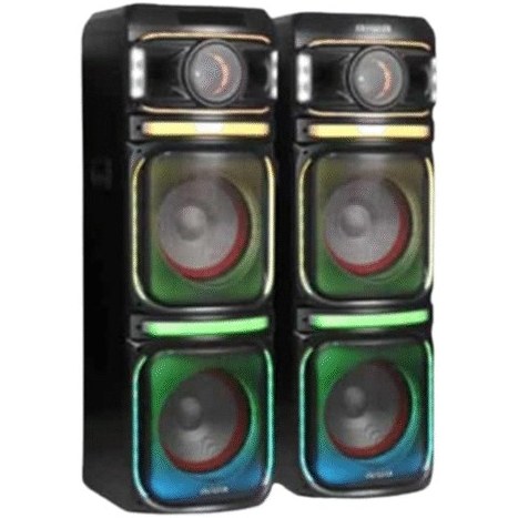 اسپیکر دو تکه آیوا مدل AW-X2125DSP Pro با ووفر 4x12 اینچ و فناوری DSP حرفه‌ای