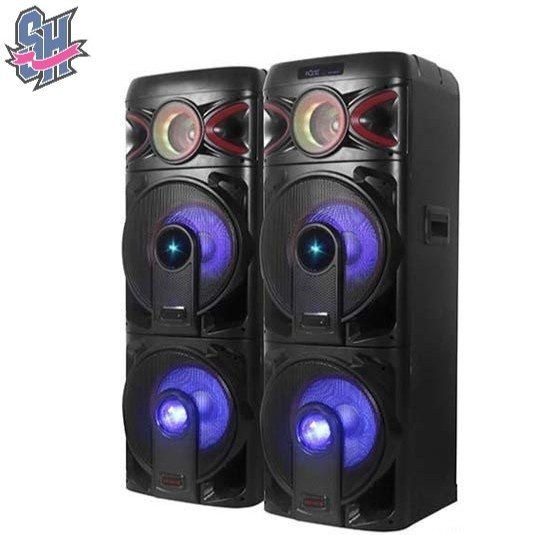 اسپیکر بلوتوثی دو تکه ایوا مدل AW-X2200 DSN Pro با ساب ووفر 4x12 اینچ